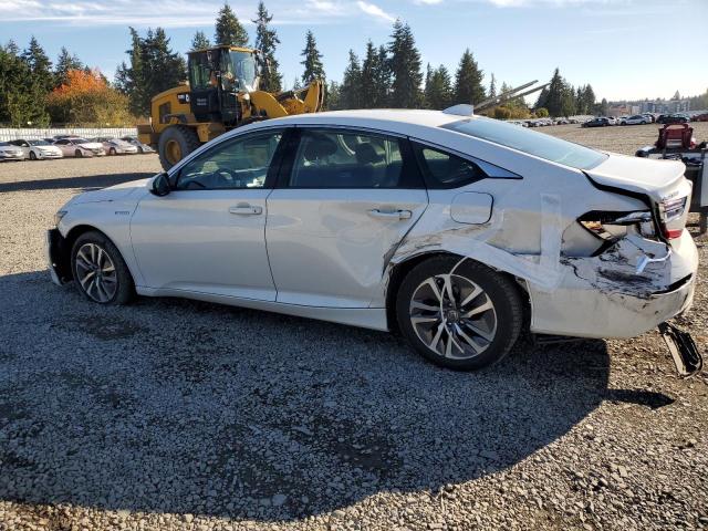 1HGCV3F19KA007091 - 2019 HONDA ACCORD HYBRID Beyaz fotoğraf 2