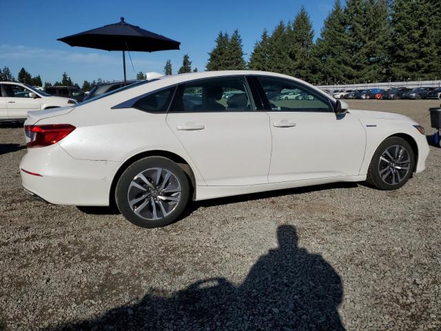 1HGCV3F19KA007091 - 2019 HONDA ACCORD HYBRID Beyaz fotoğraf 3