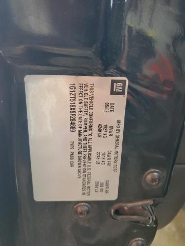 1G1ZT518X6F284669 - 2006 CHEVROLET MALIBU LT BLACK photo 13