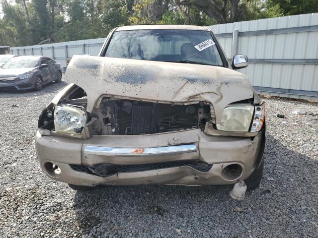5TBET34176S500690 - 2006 TOYOTA TUNDRA DOUBLE CAB SR5 GOLD photo 5