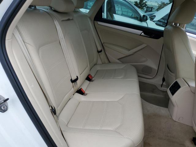 1VWBP7A34DC025023 - 2013 VOLKSWAGEN PASSAT SE Սպիտակ լուսանկար 10