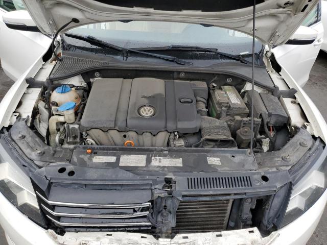 1VWBP7A34DC025023 - 2013 VOLKSWAGEN PASSAT SE Սպիտակ լուսանկար 11
