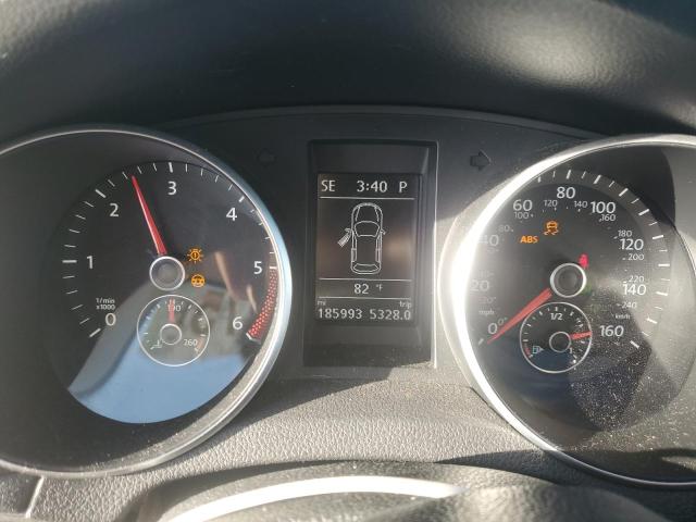 3VWPL7AJ8EM613975 - 2014 VOLKSWAGEN JETTA TDI BLACK photo 9