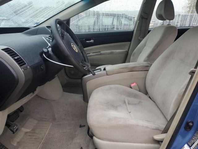 JTDKB20U887773271 - 2008 TOYOTA PRIUS BLUE photo 7