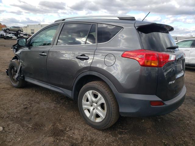 2T3BFREV7FW349824 - 2015 TOYOTA RAV4 LE 灰色 照片 2