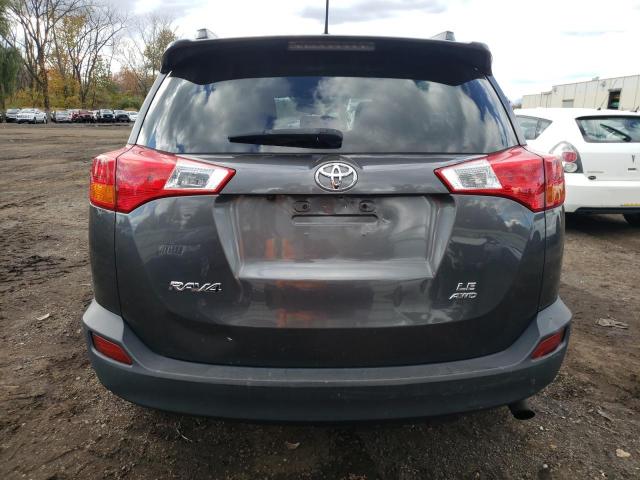 2T3BFREV7FW349824 - 2015 TOYOTA RAV4 LE 灰色 照片 6