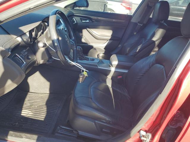 1G6DC5EY2B0127651 - 2011 CADILLAC CTS RED photo 7