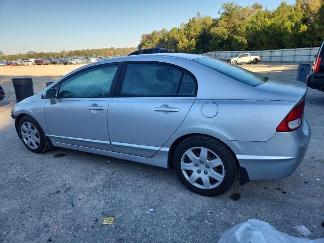 19XFA1F53BE034587 - 2011 HONDA CIVIC LX SILVER photo 2