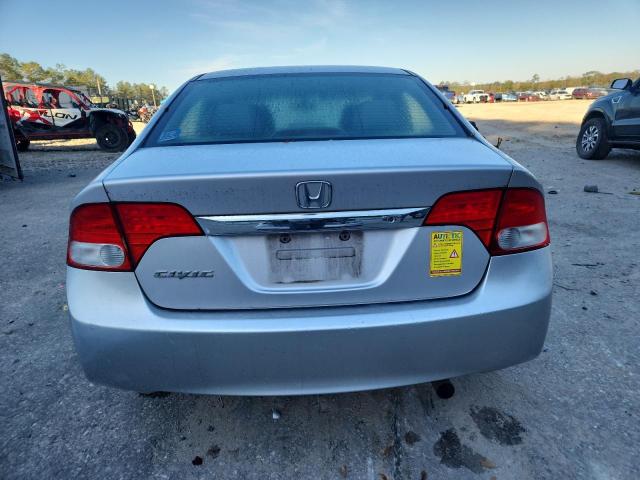19XFA1F53BE034587 - 2011 HONDA CIVIC LX SILVER photo 6
