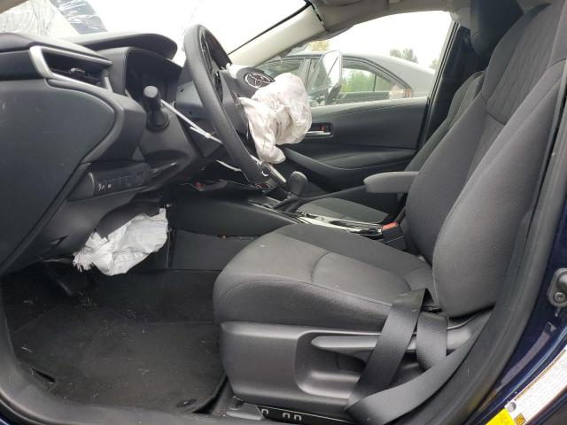 JTDHPRAE6LJ028252 - 2020 TOYOTA COROLLA LE BLUE photo 7