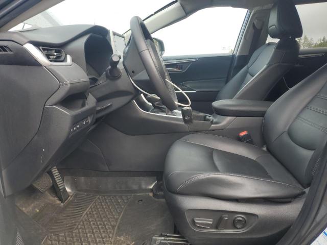 2T3R1RFV2NW328177 - 2022 TOYOTA RAV4 XLE GRAY photo 7