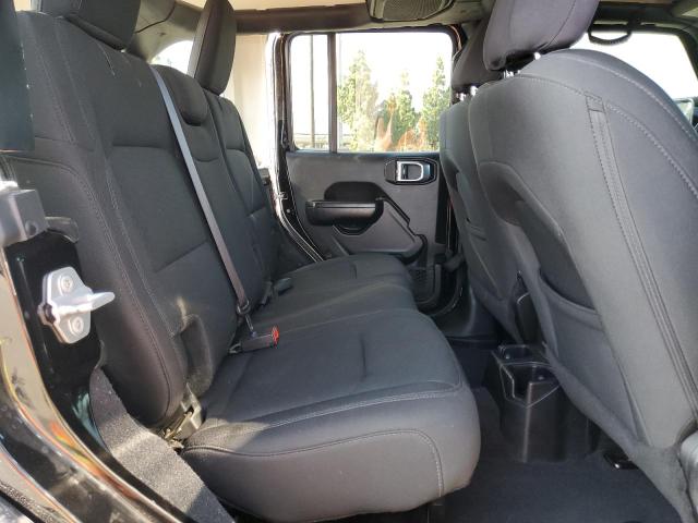 1C4HJXDG2JW182458 - 2018 JEEP WRANGLER U SPORT أسود صورة 10