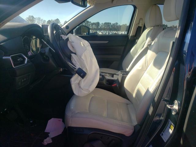 JM3KFACM5M1354857 - 2021 MAZDA CX-5 TOURING BLUE photo 7