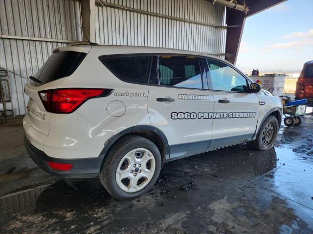 1FMCU0F7XKUC28097 - 2019 FORD ESCAPE S Սպիտակ լուսանկար 3
