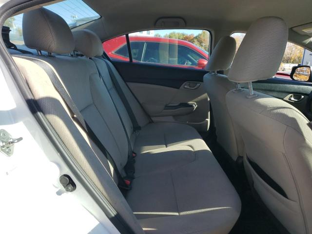 2HGFB2F56DH555041 - 2013 HONDA CIVIC LX თეთრი ფოტო 10