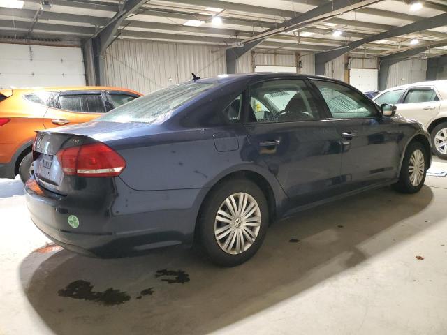 1VWAT7A31EC065598 - 2014 VOLKSWAGEN PASSAT S BLUE photo 3