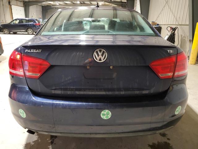 1VWAT7A31EC065598 - 2014 VOLKSWAGEN PASSAT S BLUE photo 6