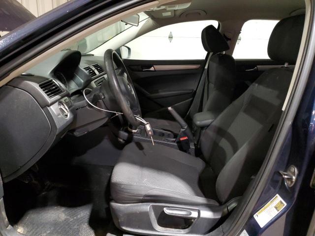 1VWAT7A31EC065598 - 2014 VOLKSWAGEN PASSAT S BLUE photo 7