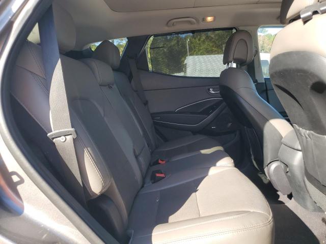 5NMZU3LB8JH106126 - 2018 HYUNDAI SANTA FE S ნაცრისფერი ფოტო 10