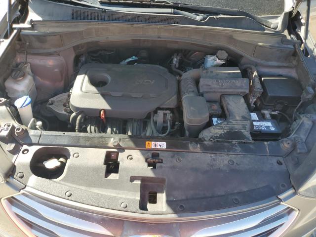 5NMZU3LB8JH106126 - 2018 HYUNDAI SANTA FE S ნაცრისფერი ფოტო 11