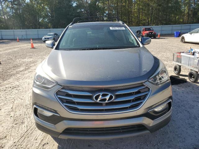 5NMZU3LB8JH106126 - 2018 HYUNDAI SANTA FE S ნაცრისფერი ფოტო 5