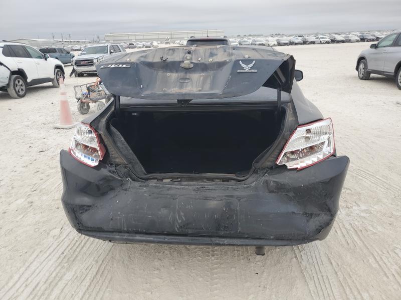 2HGFG3B5XCH562098 - 2012 HONDA CIVIC LX შავი ფოტო 6