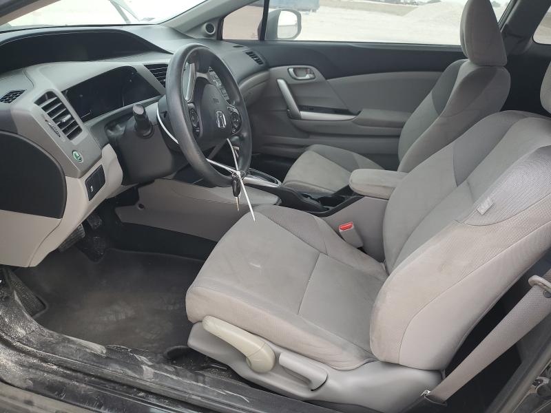 2HGFG3B5XCH562098 - 2012 HONDA CIVIC LX შავი ფოტო 7