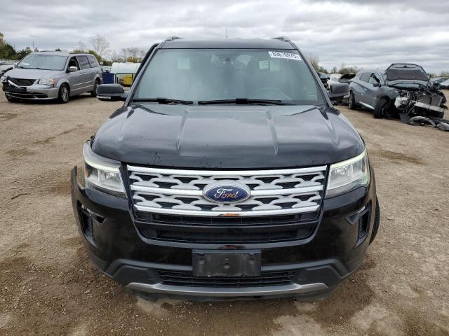 1FM5K7D81KGA61730 - 2019 FORD EXPLORER XLT Siyah fotoğraf 5