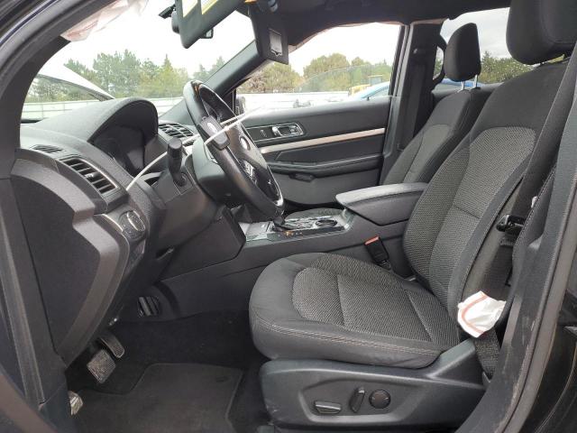 1FM5K7D81KGA61730 - 2019 FORD EXPLORER XLT Siyah fotoğraf 7