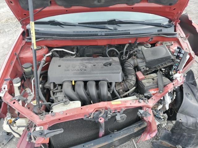 2T1BR32E46C668066 - 2006 TOYOTA COROLLA CE წითელი ფოტო 11