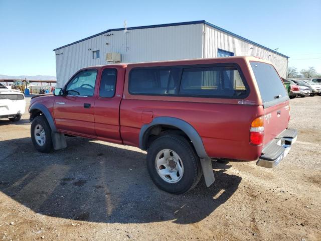 5TESN92N74Z415278 - 2004 TOYOTA TACOMA XTRACAB PRERUNNER RED photo 2