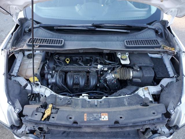 1FMCU0F71EUD25497 - 2014 FORD ESCAPE S WHITE photo 12