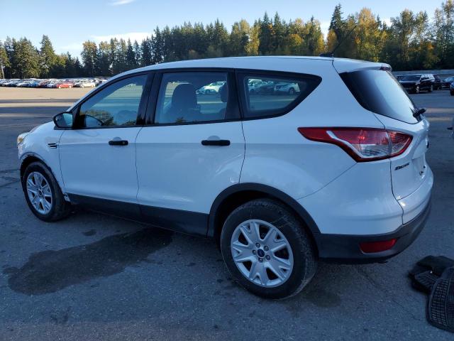 1FMCU0F71EUD25497 - 2014 FORD ESCAPE S WHITE photo 2