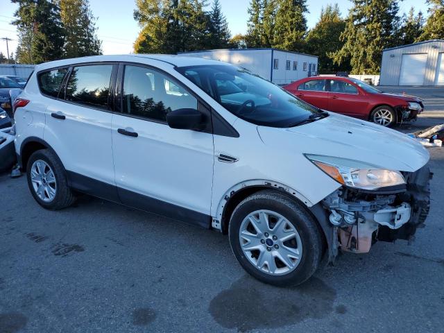 1FMCU0F71EUD25497 - 2014 FORD ESCAPE S WHITE photo 4