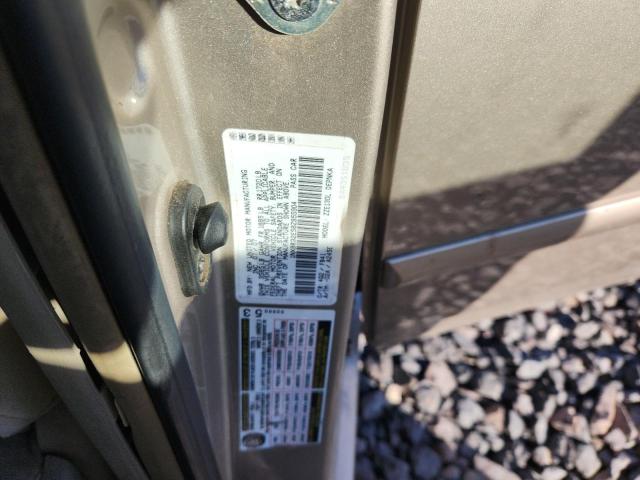 1NXBR32E58Z955904 - 2008 TOYOTA COROLLA CE TAN photo 13