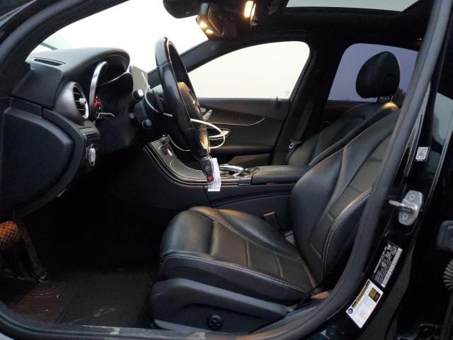55SWF4KB4GU161590 - 2016 MERCEDES-BENZ C 300 4MATIC BLACK photo 7