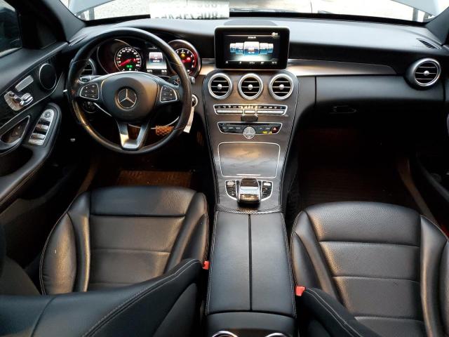 55SWF4KB4GU161590 - 2016 MERCEDES-BENZ C 300 4MATIC BLACK photo 8
