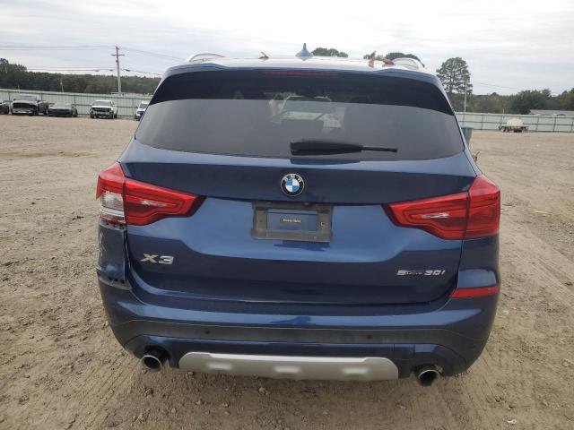 5UXTR7C57KLF35557 - 2019 BMW X3 SDRIVE30I BLUE photo 6