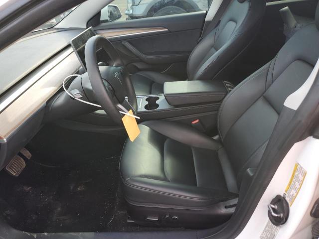 5YJ3E1EBXNF339050 - 2022 TESLA MODEL 3 أبيض صورة 7