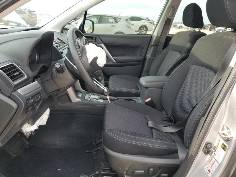 JF2SJADC9JH617045 - 2018 SUBARU FORESTER 2.5I PREMIUM SILVER photo 7