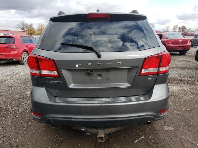 3C4PDCCG3CT320403 - 2012 DODGE JOURNEY SXT Մոխրագույն լուսանկար 6