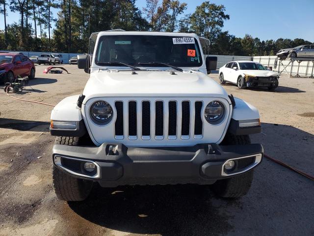 1C4HJXEN1MW680135 - 2021 JEEP WRANGLER U SAHARA WHITE photo 5