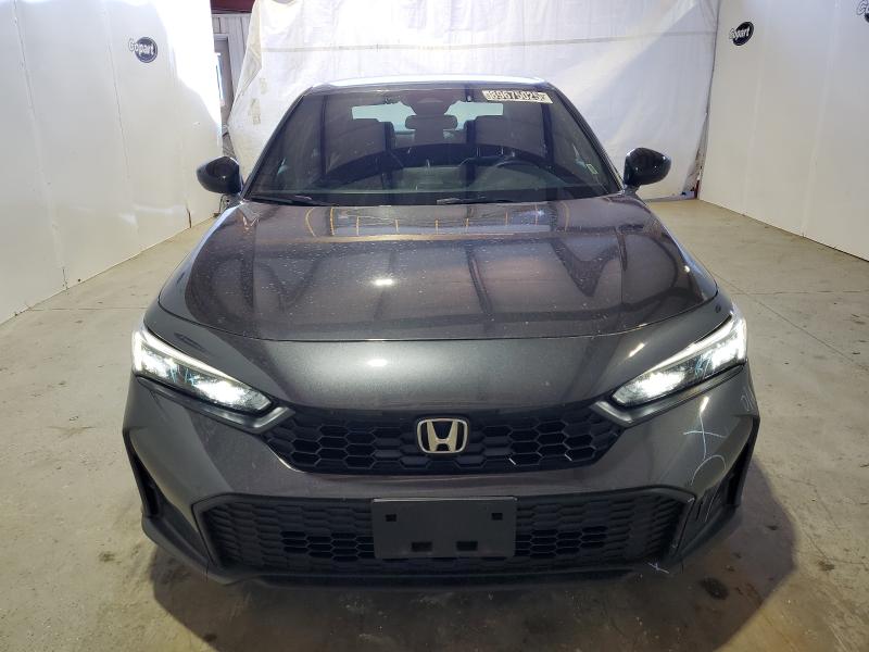 2HGFE2F56SH598184 - 2025 HONDA CIVIC SPORT CHARCOAL photo 5