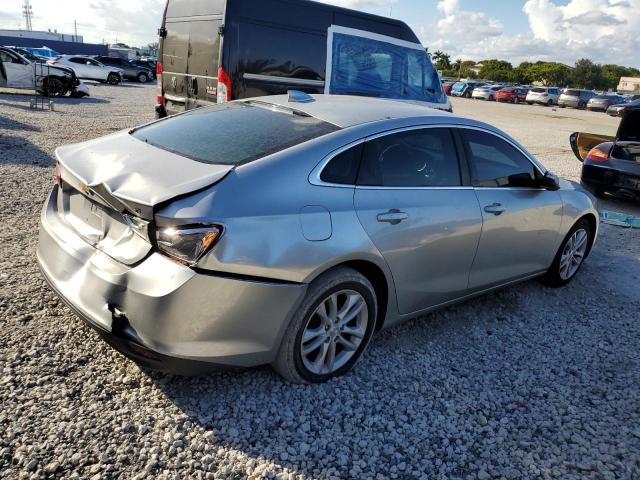 1G1ZE5STXGF303607 - 2016 CHEVROLET MALIBU LT SILVER photo 3