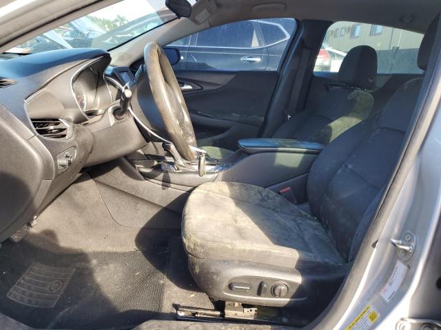 1G1ZE5STXGF303607 - 2016 CHEVROLET MALIBU LT SILVER photo 7