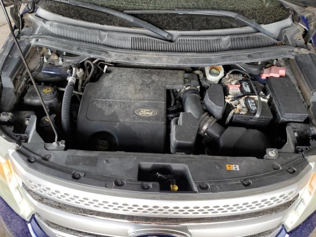 1FM5K7D80DGA63164 - 2013 FORD EXPLORER XLT Mavi foto 12