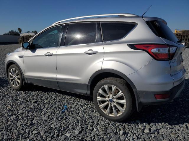 1FMCU0JD2HUE74535 - 2017 FORD ESCAPE TITANIUM ვერცხლისფერი ფოტო 2
