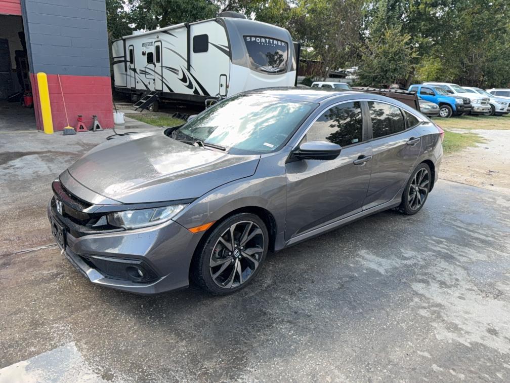 2HGFC2F88MH500839 - 2021 HONDA CIVIC SPORT 灰色 照片 2