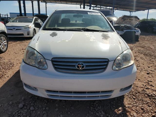 1NXBR32E84Z248807 - 2004 TOYOTA COROLLA CE WHITE photo 5