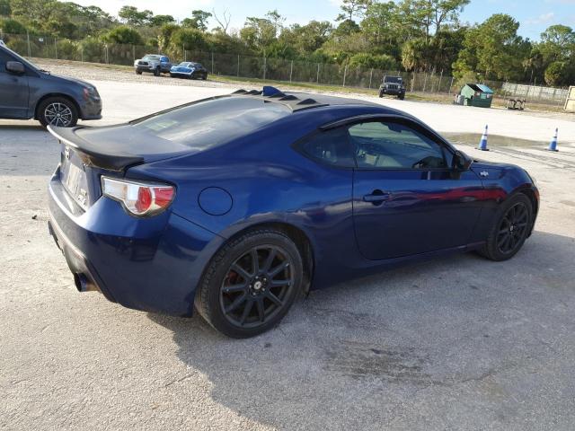 JF1ZNAA14F8711495 - 2015 TOYOTA SCION FR-S BLUE photo 3